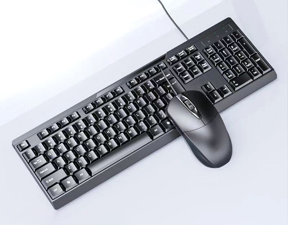 Set Keyboard dan Mouse Berkabel