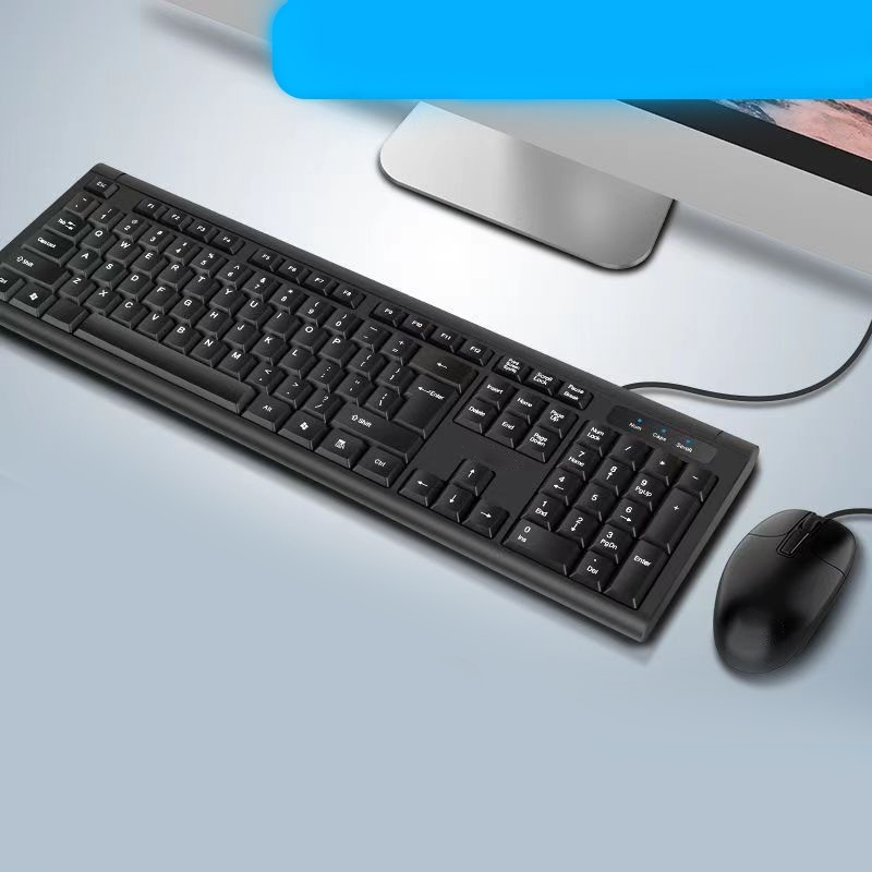 Keyboard dan Mouse Desktop Usb Rumah